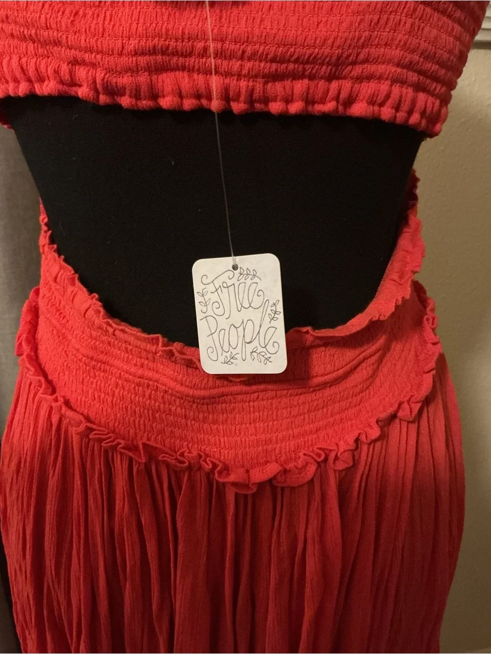 Free People Santa Maria Maxi Dress Pink Rose